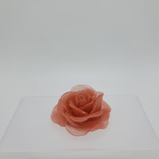Hand-carved Rose Soap Red